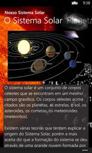 Nosso Sistema Solar screenshot 1