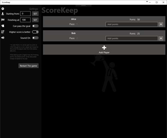 ScoreKeep screenshot 1