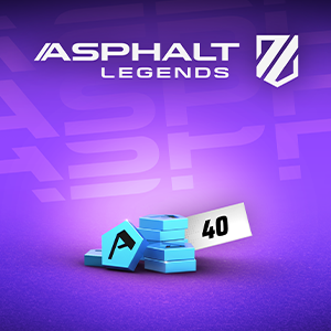 Asphalt Legends 40 Tokens