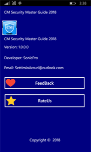 CM Security Master Guide 2018 screenshot 5