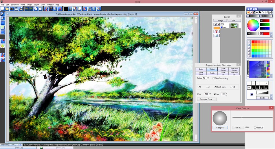 Pixia (Windows) Ved: Isao Maruoka