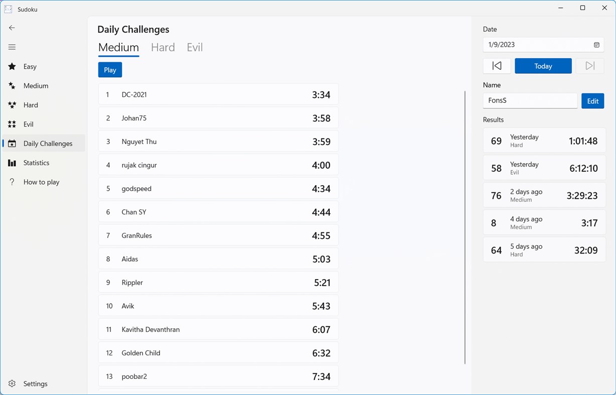 #6. Sudoku (Windows) Ved: Reflection IT