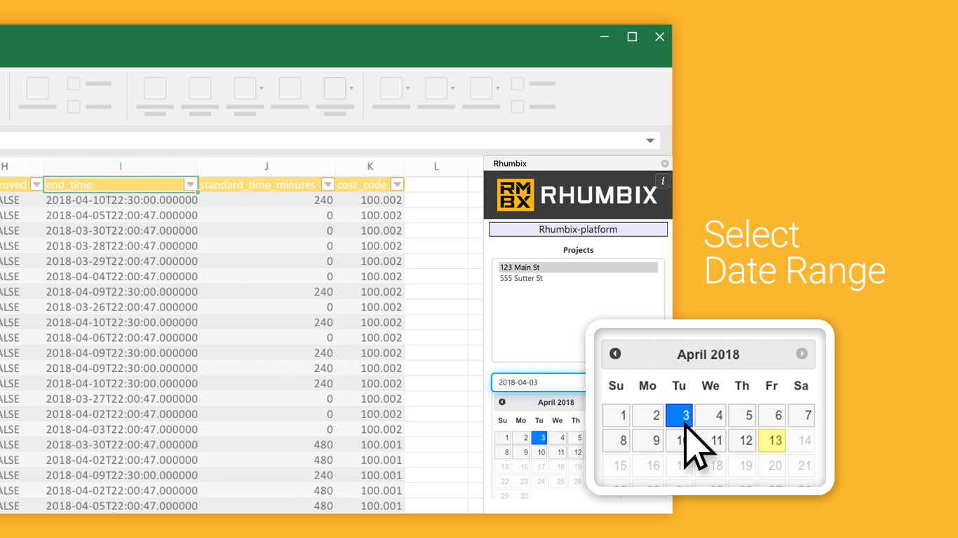 Snapshot 3 of Rhumbix Connector