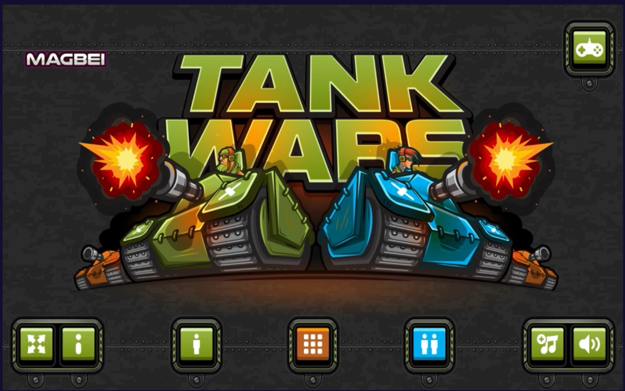 Tank Wars Game - Runs Offline