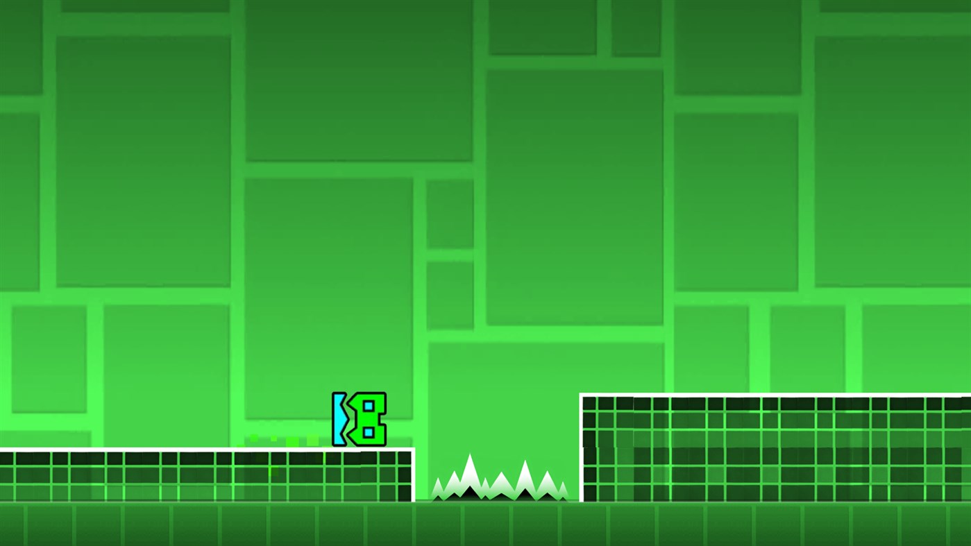 #4. Geometry Cube Dash (Windows) 由: CABA Game Studios