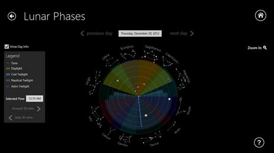 Lunar Phases screenshot 2