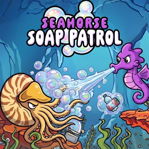 Boxaufnahme von Seahorse Soap Patrol