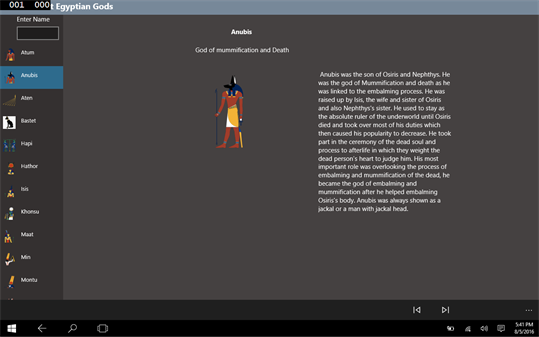 Ancient Egyptian Gods screenshot 2