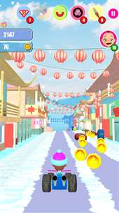 Baby Snow Run - Running Game screenshot 7