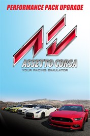 Assetto Corsa – prestasjonspakke OPPGRADERINGSINNHOLD