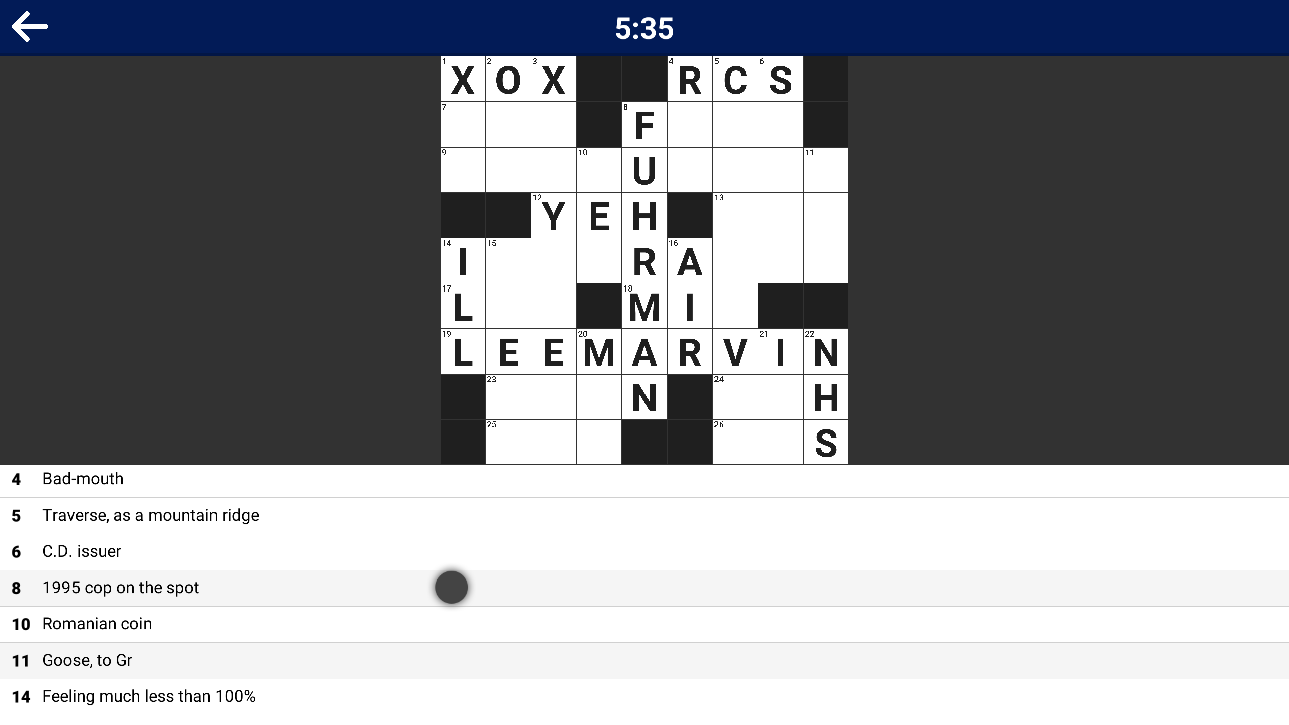 【图】Crossword Puzzles+ : PC & XBOX(截图3)