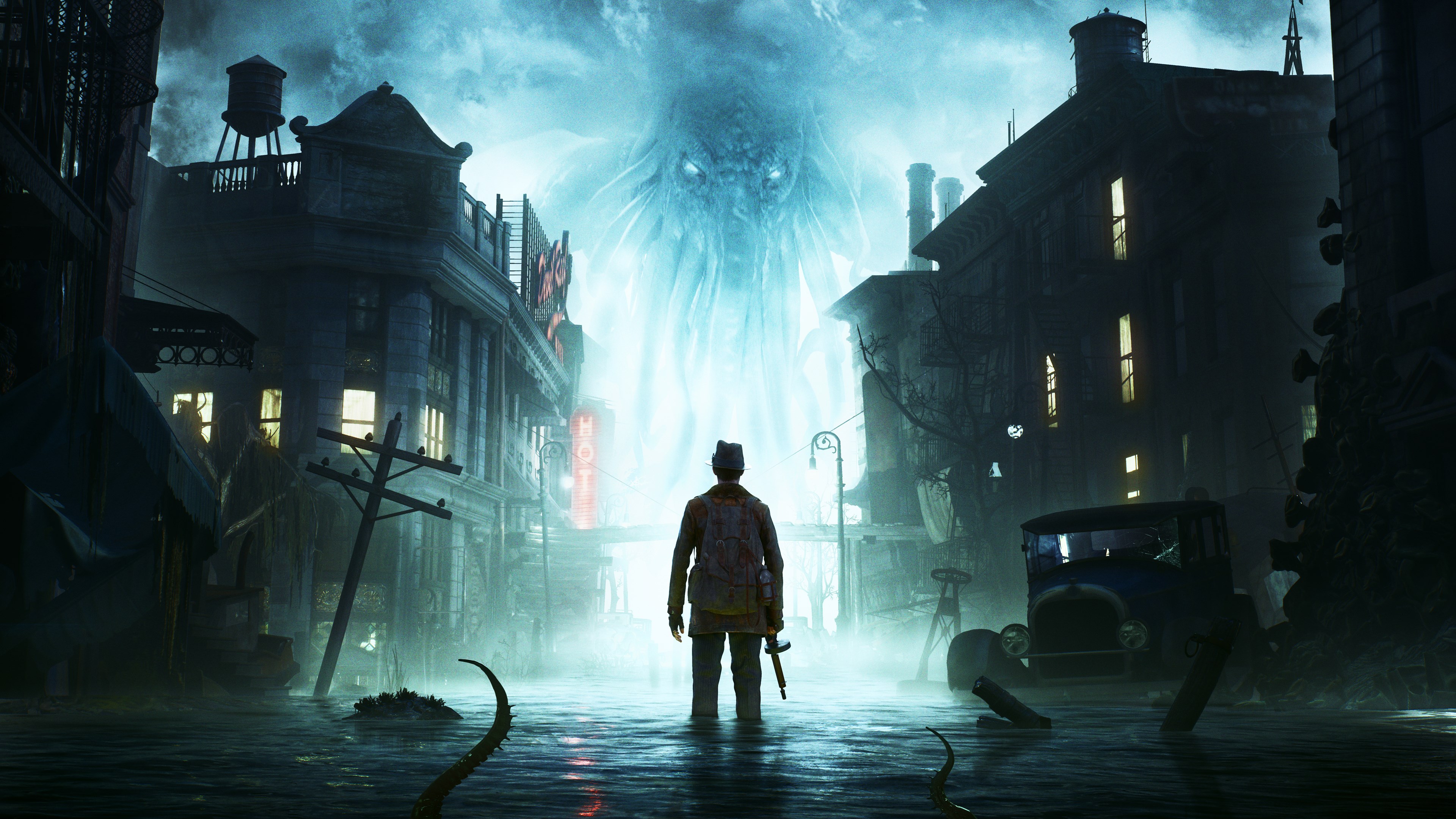 Image result for the sinking city background
