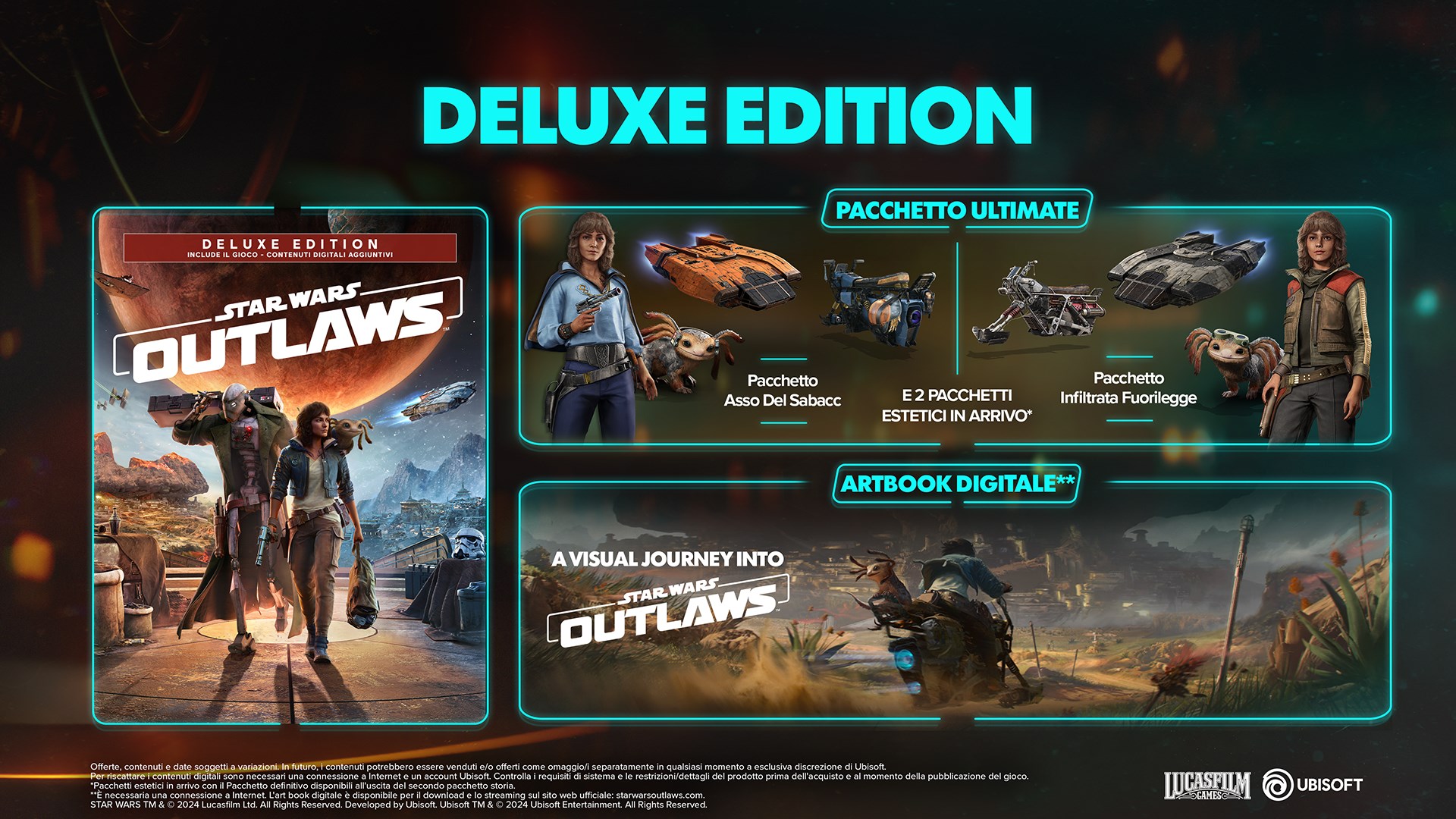 Star Wars Outlaws Deluxe Edition | Xbox | Chiave | Privato