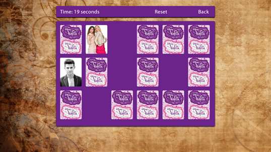 Memory Violetta screenshot 2