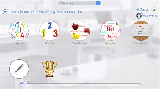 Learn Finnish via Videos by GoLearningBus screenshot 3