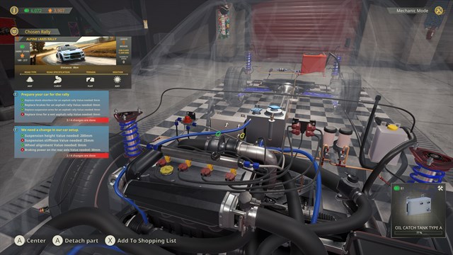Rally Car Mechanic Simulator screenshot 2