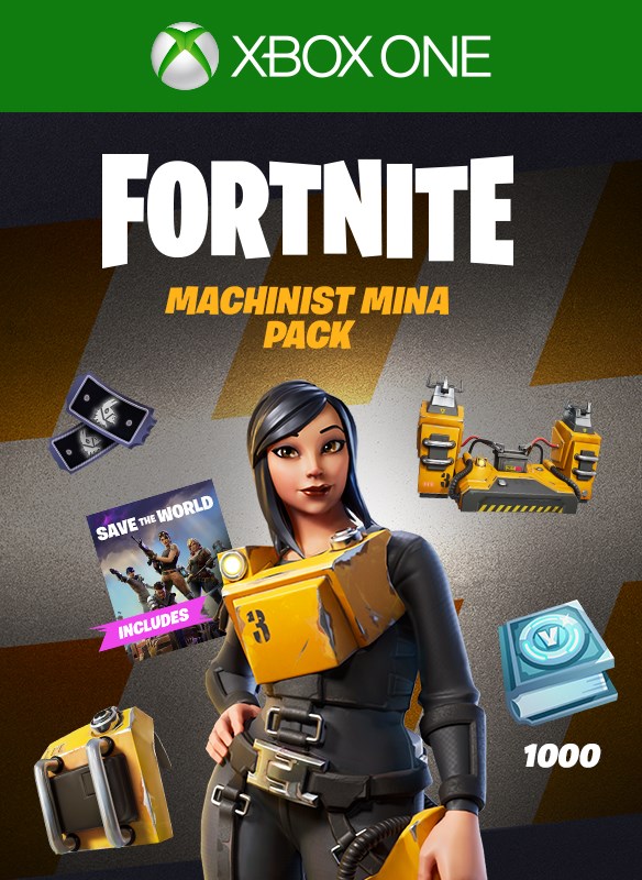 Fortnite Machinist Mina Pack On Xbox One