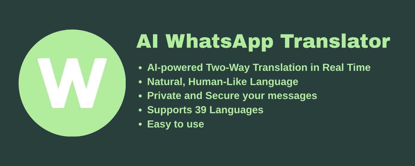 AI WhatsApp Translator