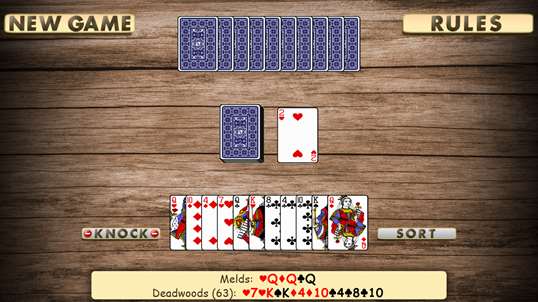 Gin Rummy MustHave screenshot 1