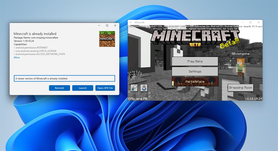 Apk Installer on WSA_2