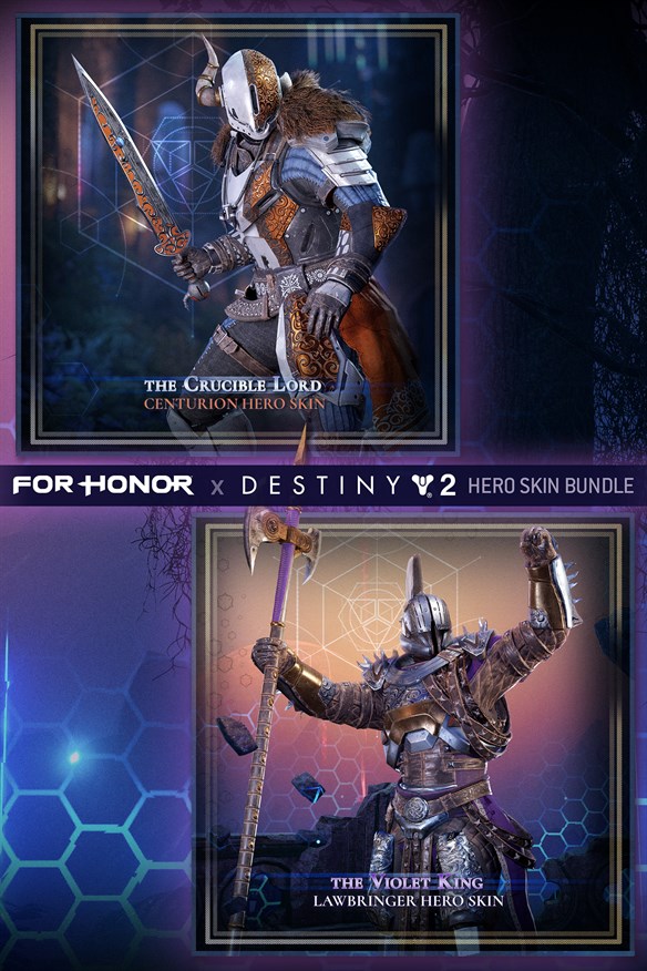 Violet King & Crucible Lord - Hero Skin Bundle - FOR HONOR Xbox Series X|S and Xbox One cover art