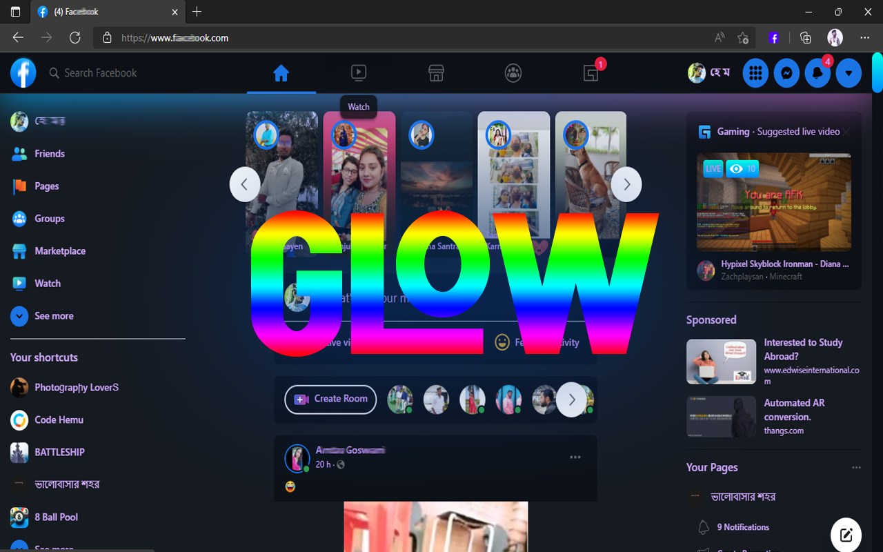 Glow Facebook™