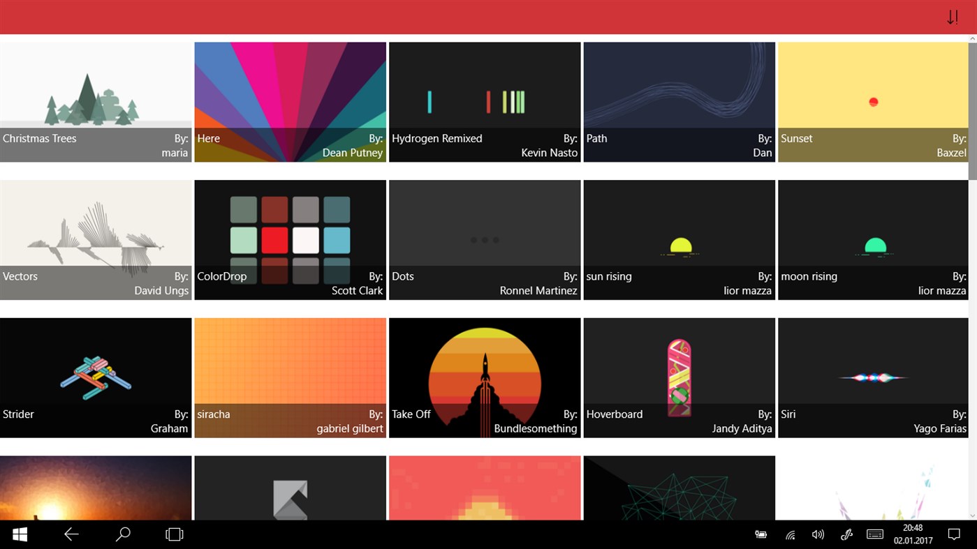 #1. Simple Desktops (Windows) 由: TocoToucan