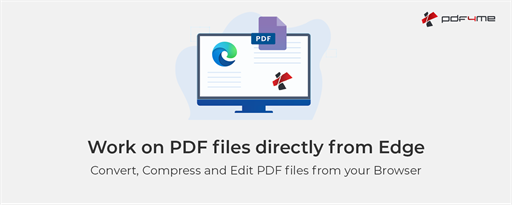 PDF4me - Edit, Merge, Compress & Convert PDF marquee promo image