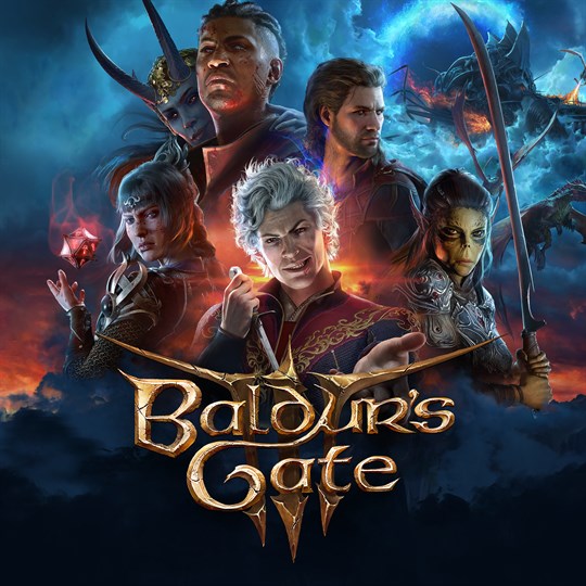 Baldur's Gate 3 cover art