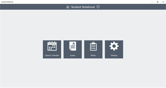 StudentNotebook screenshot 1