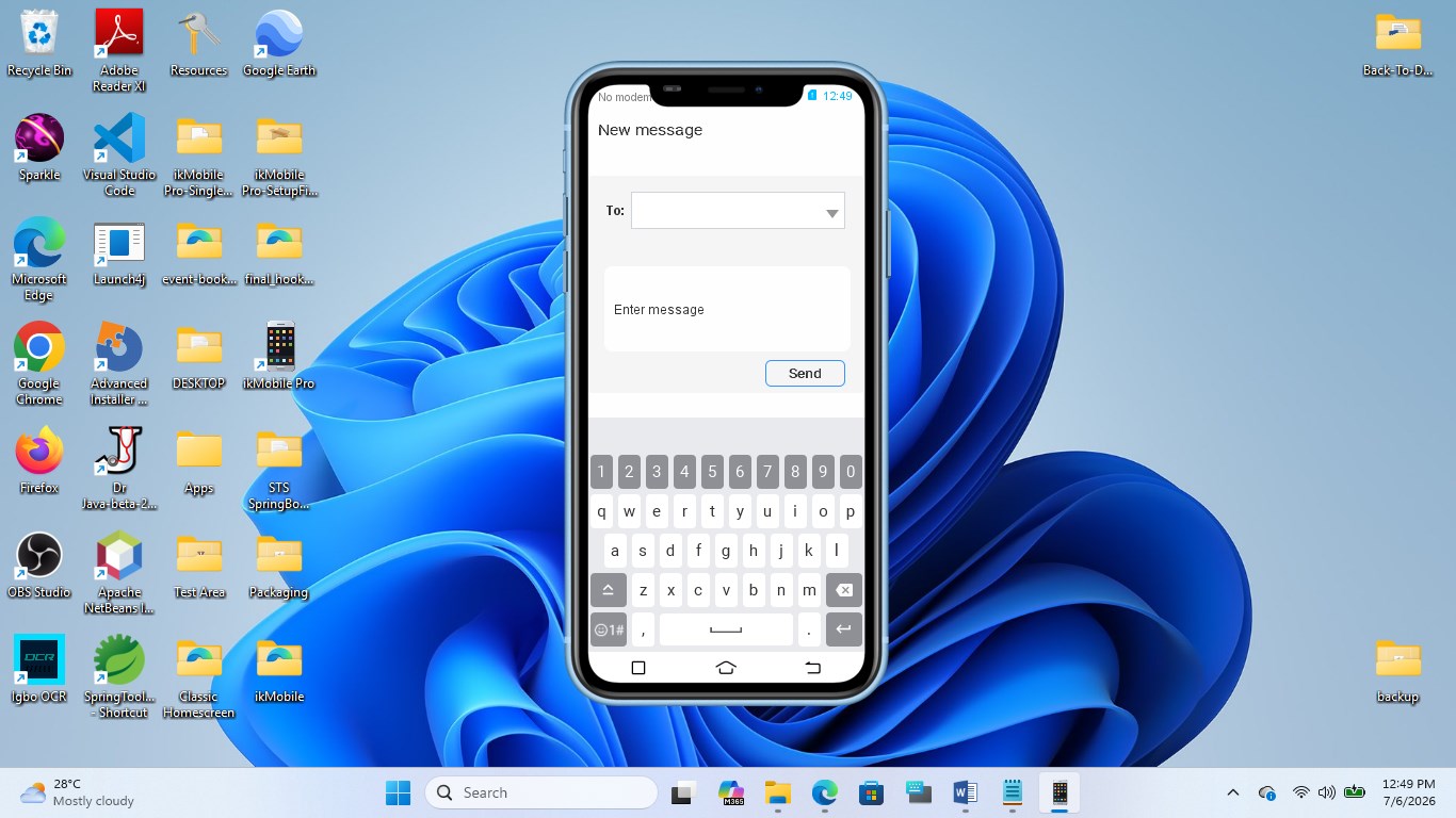 ikMobile: Free Smartphone Simulator screenshot