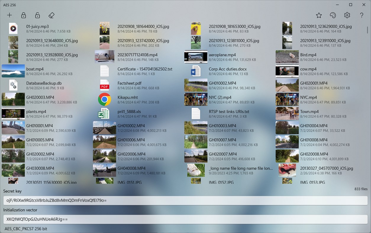 #3. AES 256 (Windows) Podle: Alexander Komarov