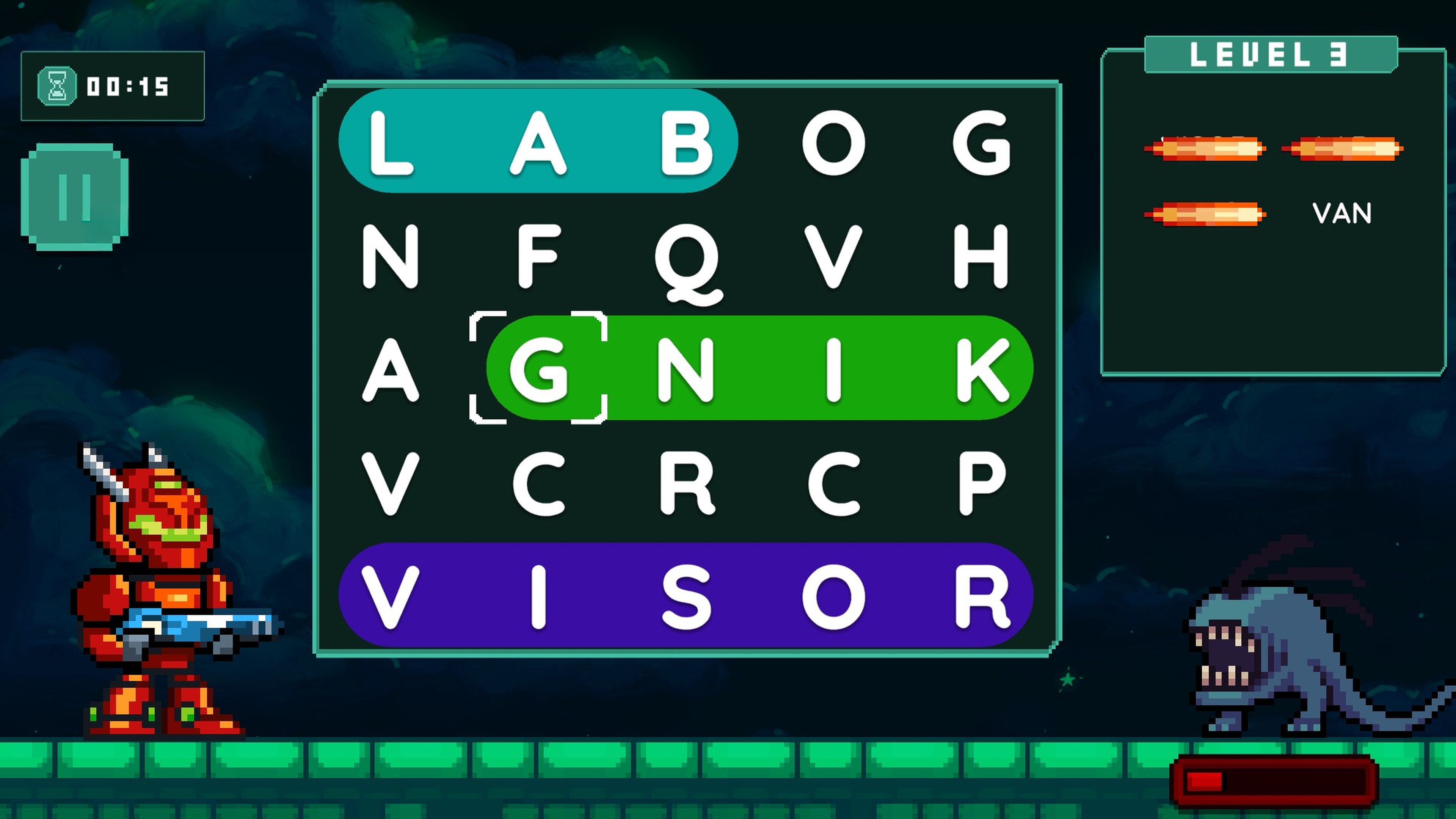 Word Quest: Cyberpunk — скриншот 3