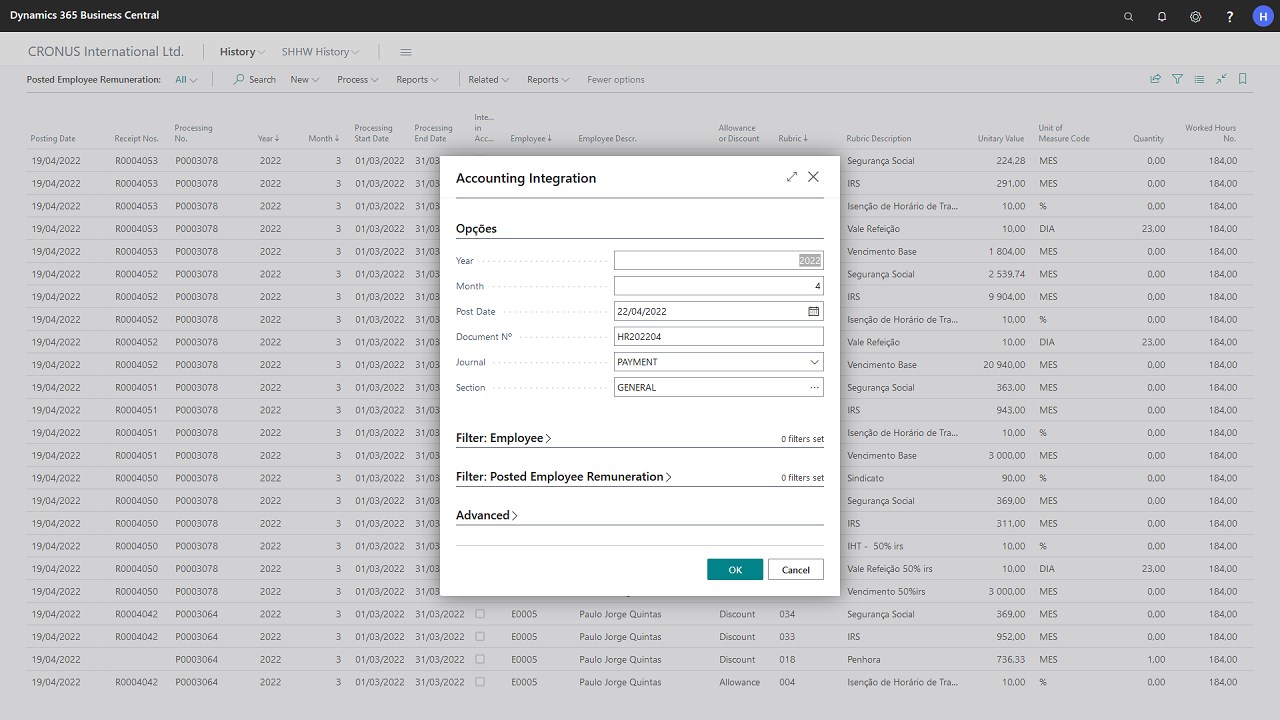 Snapshot 2 of Hydra iT - Human Resources