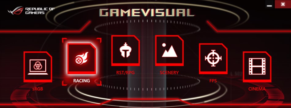 ROG GameVisual (Windows) 由: ASUSTeK COMPUTER INC.