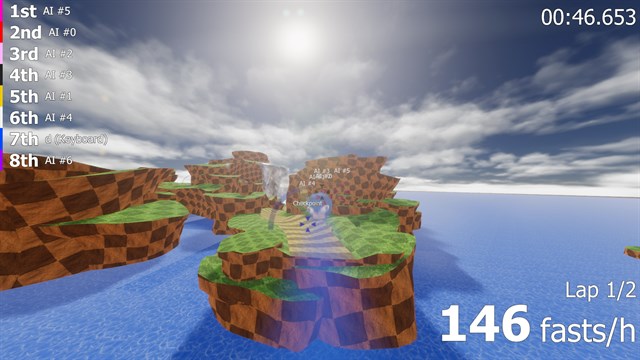 Sanicball Xbox version screenshot 2