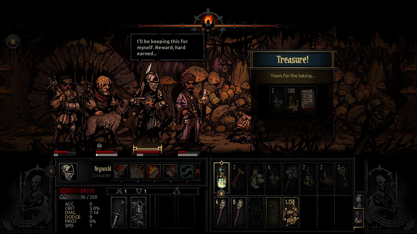 #1. Darkest Dungeon®: Ancestral Edition (Xbox) Podle: Red Hook Studios Inc.