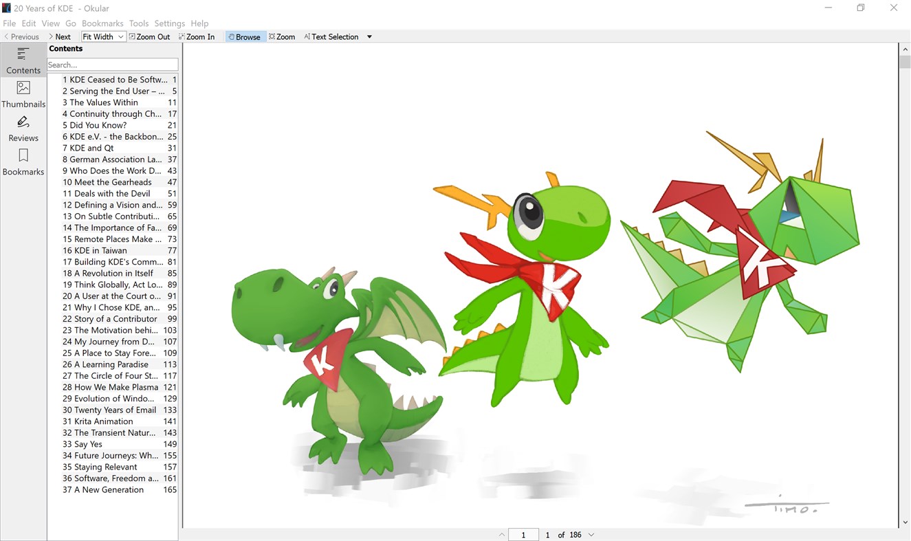 #1. Okular (Windows) 来自: KDE e.V.