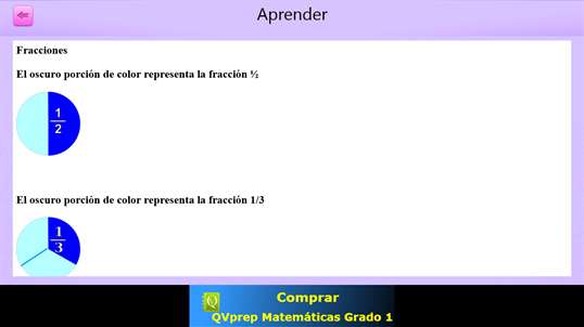 QVprep Lite Matemáticas Grado 1 screenshot 6
