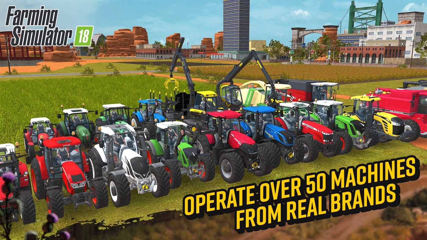 #1. Farming Simulator 18 (Windows) โดย: GIANTS Software