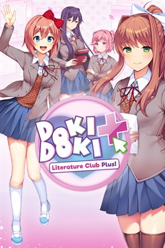 Cover poster for Doki Doki Literature Club Plus!