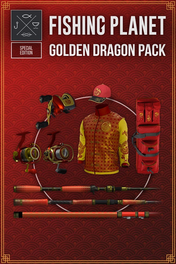 Fishing Planet: Golden Dragon Pack Xbox Series X|S and Xbox One cover art