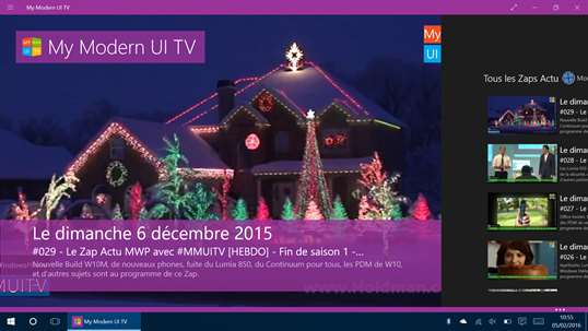 My Modern UI TV screenshot 1