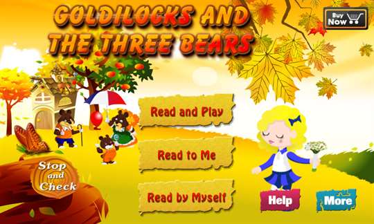 Goldilocks & Three Bears screenshot 1