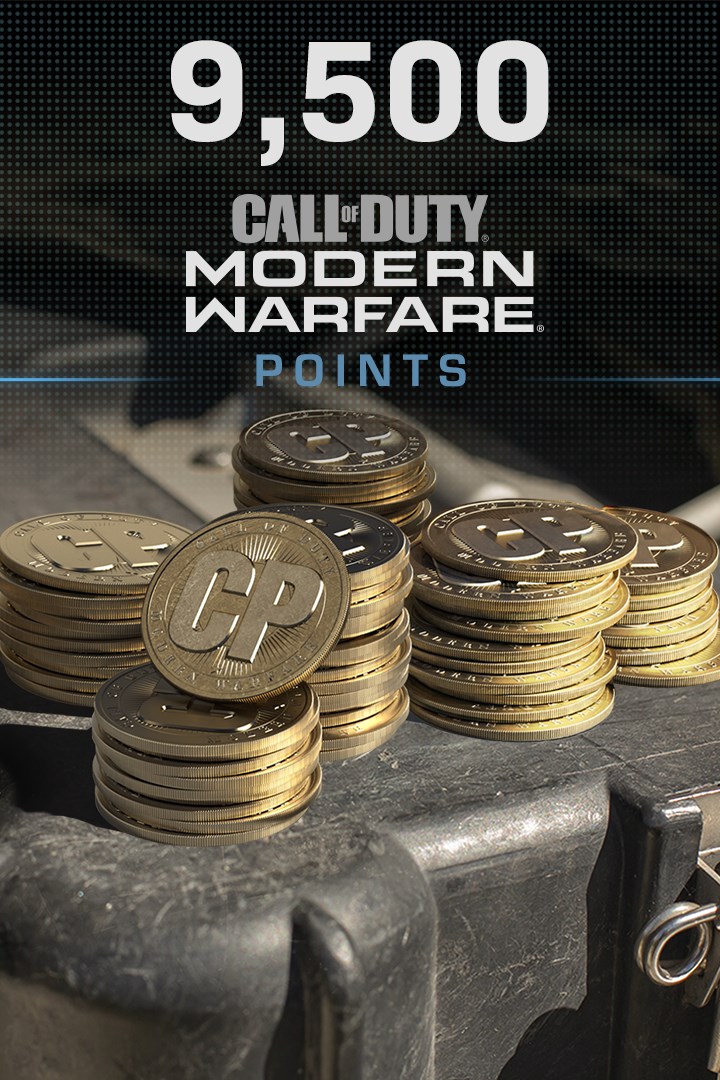 9,500 Call of Duty®: Modern Warfare® Points (Windows) | Xbox | Privato