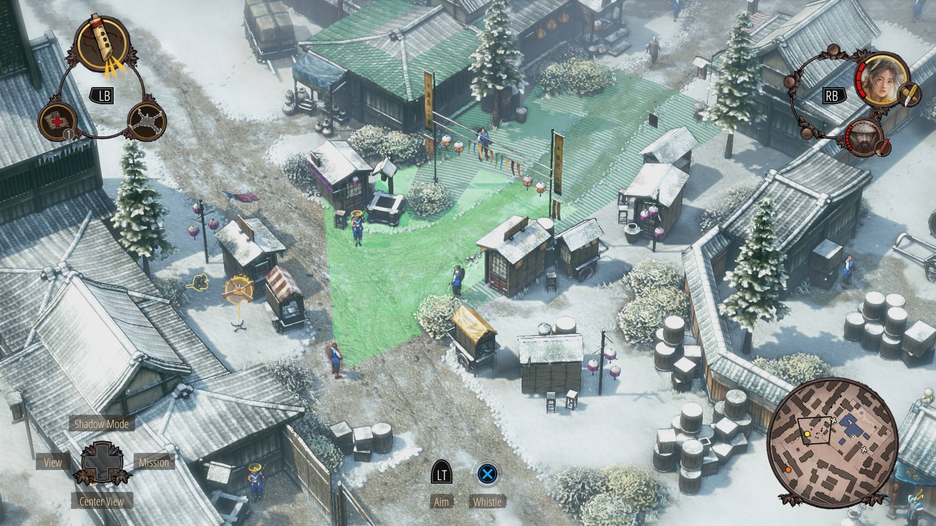 Screenshot 4 from Shadow Tactics: Blades of the Shogun
