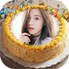 Photo Frame On Birthday Cake