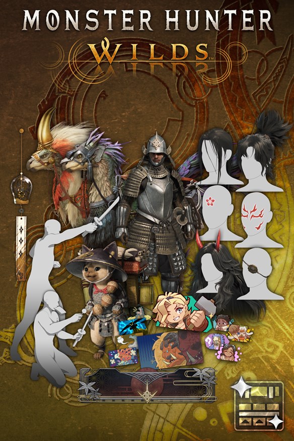 Monster Hunter Wilds Deluxe Pack Xbox Series X|S and Xbox One cover art