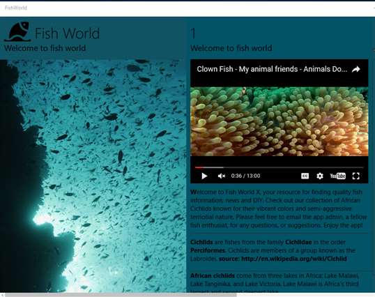 FishWorld screenshot 1
