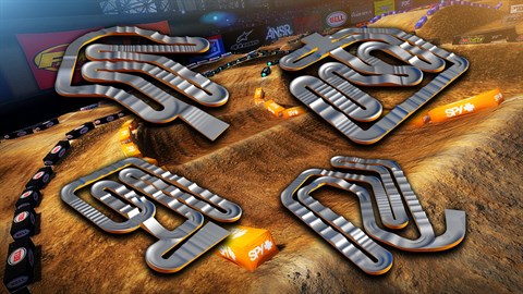 Paquete de pistas de supercross 3